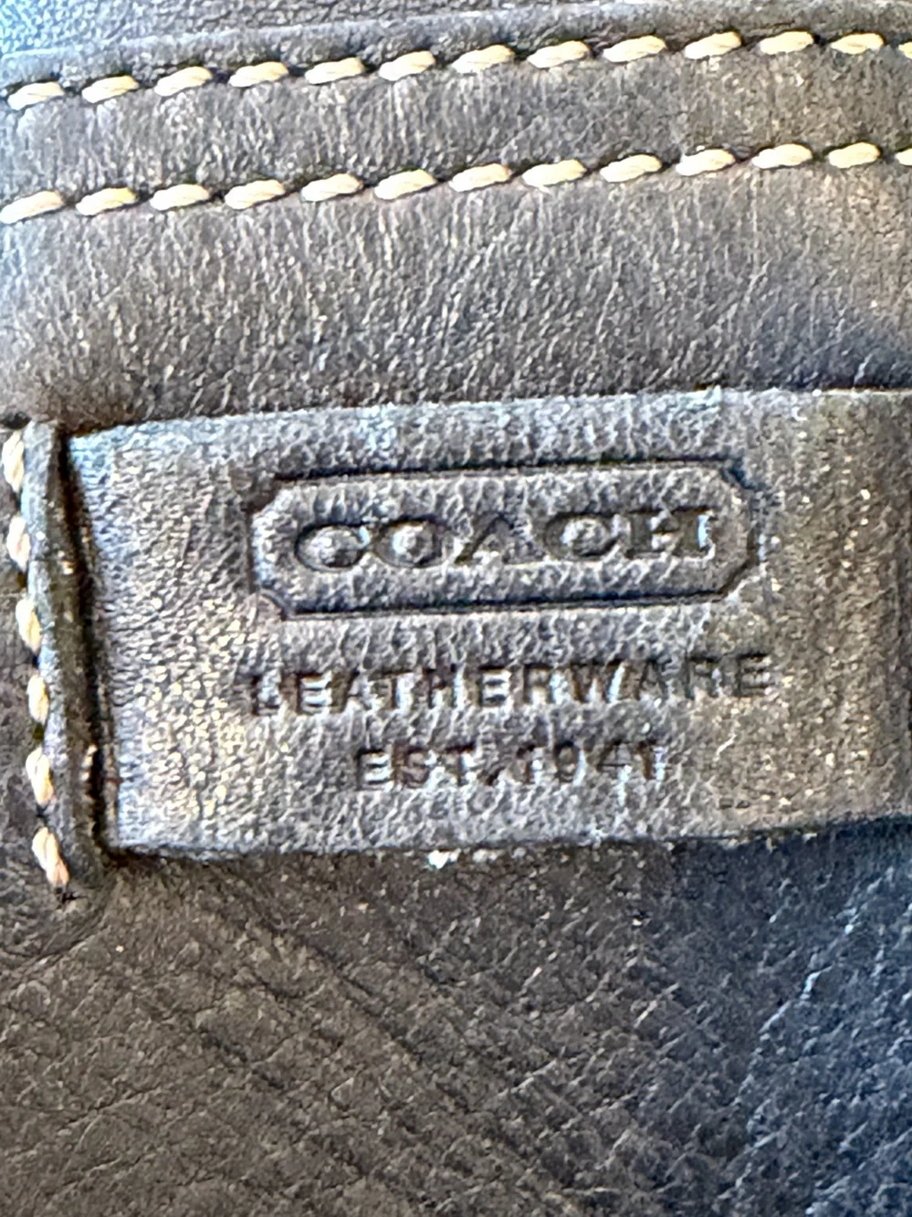 Coach Soho Hampton satchel black leather shoulder bag Y2k vintage - Picture 4 of 12